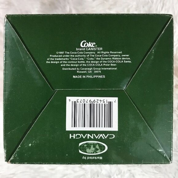 Vintage Coca-Cola Canister Collection 'Sweet Shop' Miniature Canister - Picture 7 of 8